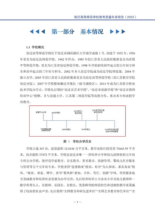 宿遷高等師范學(xué)校中等職業(yè)教育質(zhì)量年度報告(2023)