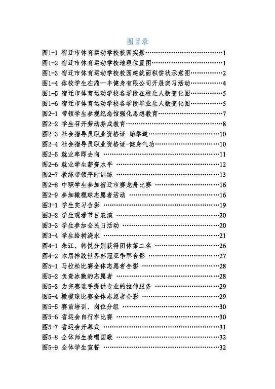 宿遷市體育運(yùn)動(dòng)學(xué)校質(zhì)量報(bào)告（2023）