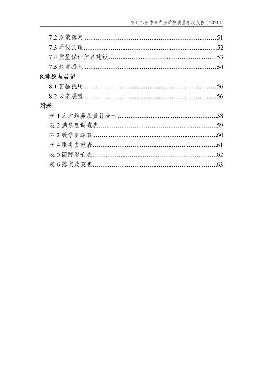 宿遷工業(yè)中等專業(yè)學(xué)校質(zhì)量報告（2023年度）