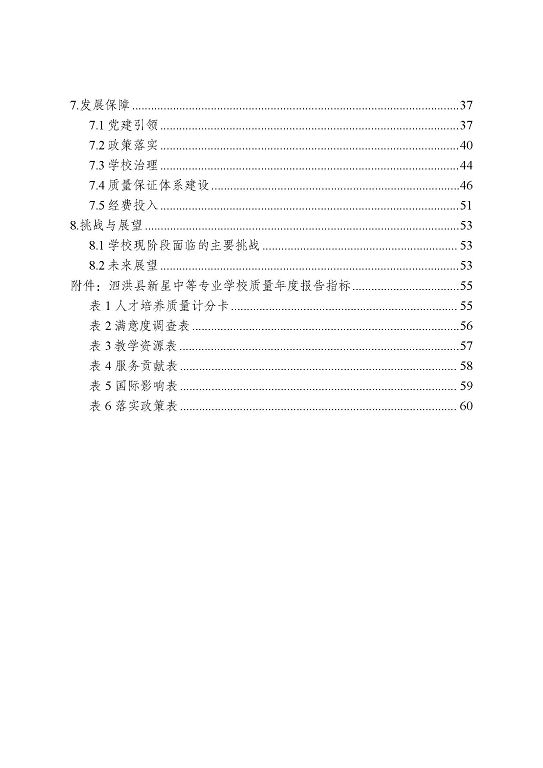 泗洪縣新星中等專業(yè)學校質量報告（2023年度）